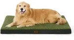 Hundebett orthop&auml;disches L 112 x B 81 x H 8 cm Dunkelgr&uuml;n
