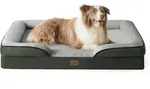 Hundebett orthop&auml;disches 97x71 L 97 x B 71 x H 17 cm Tannengr&uuml;n