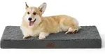 Hundebett orthop&auml;disch 89x56cm L 89 x B 56 x H 8 cm Dunkelgrau