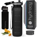 Hydracy Trinkflasche mit Fruchteinsatz - 1L Wasserflasche - BPA-freie...