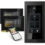 HD Video T&uuml;rsprechanlage mit Touchscreen und RFID f&uuml;r 2 Familienhaus, 2x...