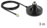 Delock Magnetischer Antennen Standfu&szlig; 1 x N Buchse zu 1 x RP-SMA Stecker ULA100