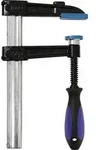 Temperguss-Schraubzwinge Spann-W.1500mm A.120mm 3K-Griff 35x11mm TECWERK