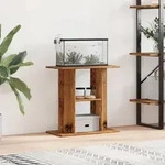 vidaXL Aquariumst&auml;nder Altholz-Optik 60x30x60 cm Holzwerkstoff