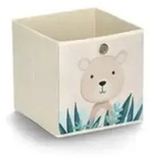 Zeller Koala Aufbewahrungsbox beige 28,0 x 28,0 x 28,0 cm