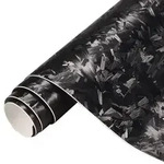 Blueshyhall Autofolie Forged Carbon Matt, Car Wrapping Folie Camouflage Schwarz...