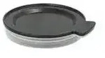 PAPSTAR Circulware Deckel f&uuml;r Mehrweg-Trinkbecher, schwarz