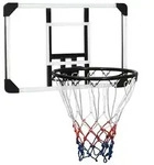 vidaXL Basketballkorb Transparent 71x45x2,5 cm Polycarbonat
