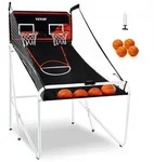 VEVOR 2,05 m Indoor-Basketballspiel f&uuml;r 2 Spieler, Basketballautomat,