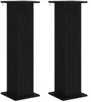 vidaXL Pflanzenst&auml;nder 2 pcs Schwarz 30,5 x 30 x 100,5 cm
