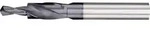 Fortis Kurzstufenbohrer HSS M3 Durchgangsloch 180 Grad TiAlN