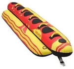 VEVOR Towable Funtube f&uuml;r 5 Personen, Aufblasbares Wasser Tube bis 385 kg Belastung,