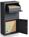 FLOORDIREKT Paketbox Clement - Paketkasten mit Klappsystem - Wetterfest &