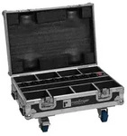 ROADINGER Flightcase 8x AKKU Mini IP UP-4 QCL Spot MK2 mit Ladefunktion