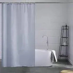 Duschvorhang Polyester Grau Blau 120x180 wasserabweisend