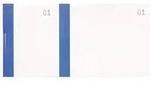 Exacompta 50x Nummernbl 60x135 100 Bl Farbband br - Blau - 96302E
