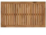 vidaXL Tischplatte 80,5 x 47 x 2 cm Rechtwinklig Massives Akazienholz