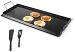 VEVOR Grillplatte Grillpfanne Karbonstahl universelle rechteckige Platte (812 x...