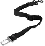 Intirilife Hunde Sicherheitsgurt in SCHWARZ &ndash; Elastischer Auto Hundegurt f&uuml;r...