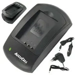 AccuCell Ladeger&auml;t passend f&uuml;r Canon LP-E8, EOS 550D, X4, T2i