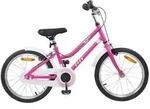 vidaXL Kinderfahrrad 18 Zoll f&uuml;r 5-7 Jahre alt Pink Wei&szlig;