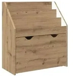vidaXL Kinderregal Artisan-Eiche 60 x 29,5 x 69 cm Holzwerkstoff