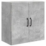 vidaXL Wandschrank Betongrau 59 x 31 x 60 cm Holzwerkstoff