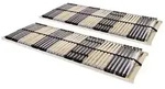 vidaXL Lattenroste 2 Stk. mit 42 Latten 7 Zonen 90x200 cm