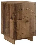 vidaXL Nachttisch Altholz 33,5 x 34,5 x 50 cm Holzwerkstoff