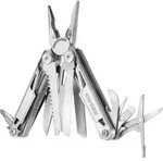 Multifunktionszange 16-in-1 Edelstahl faltbar Camping Outdoor Silber