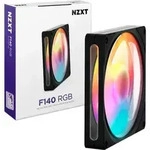 NZXT F140 RGB, Ventilator, 14 cm, 1800 RPM, 2200 RPM, Schwarz