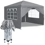 Aufun Pavillon 2.5x2.5m Faltbar - Wasserdicht Faltpavillon Gartenpavillon...