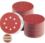 Schleifpapier 125mm Klett 8 Loch 320 K&ouml;rnung 110 320K&ouml;rnung 110.0
