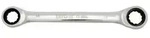 Doppel-Ringratschenschl&uuml;ssel 8/9 mm feinverzahnt CrV-Stahl