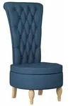vidaXL Schlafsessel Blau 56,5 x 70 x 110 cm Stoff