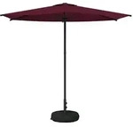 vidaXL Garten-Sonnenschirm 270 x 270 cm Polyester Rechtwinklig