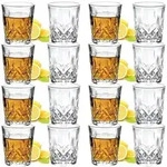 JAIEF 60 ml Schnapsgl&auml;ser, bleifreies Glas, klares Schnapsglas mit schwerem...