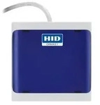 HID OMNIKEY 5027 - SMART-Card / NFC-Leseger&auml;t - USB 2.0 - Blau, Hellgrau