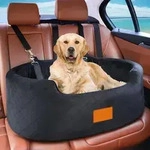 Hunde Autositz f&uuml;r gro&szlig;e/mittlere Hunde (bis 25 kg) oder 2 kleine, Auto...
