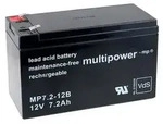 Powery Powery Ersatzakku f&uuml;r USV APC Back-UPS CS500, 12V, Lead-Acid