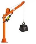VEVOR Pickup Kran mit 453,6kg Tragkraft, Manueller Ladekran Inkl. Handwinde & 8t