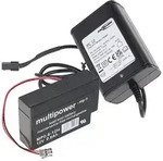Ladeger&auml;t inklusive 1 Akku passend f&uuml;r den Multipower Bleiakku MP0.8-12H Heim und
