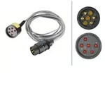 HELLA 8PD 004 509-001 Pr&uuml;fger&auml;t, Anh&auml;ngersteckdose - 12V - 7-polig - L&auml;nge: 5m -