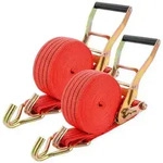 2PCS 6m Spanngurte mit Ratsche,2000kg Bruchfeste Zurrgurte,Spanngurte mit Haken...