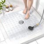 HITSLAM Duschmatte rutschfest, 60x60cm Antirutschmatte Dusche mit Saugn&auml;pfen,