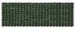 vidaXL Balkonsichtschutz mit Bl&auml;ttern Dunkelgr&uuml;n 300 x 100 cm