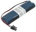 Notleuchtenakku NiMH 4,8V 1300mAh L2x2 Mignon AA mit 150mm Kabel & Stecker