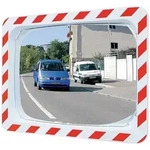 Verkehrsspiegel H600xB800mm Kunststoff,rot/wei&szlig; f.2 Richtungen 20m SPL