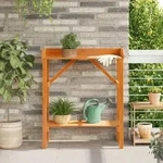 vidaXL Pflanztisch Akazie 75x40x90 cm Massivholz Kiefer