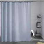 Duschvorhang &Uuml;berl&auml;nge H200 x B200 cm (1er Pack) Grau Blau